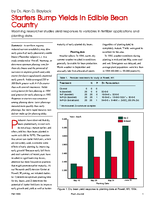 Starters Bump Yields In Edible Bean Country