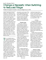 Change a Necessity When Switching to Reduced Tillage