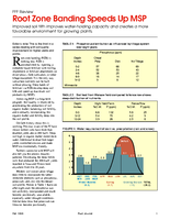Root Zone Banding Speeds Up MSP