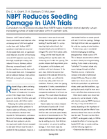 NBPT Reduces Seedling Damage In UAN Trials