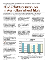 Fluids Outdual Granular In Australian Wheat Trials