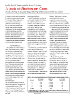 A Look at Starters on Corn