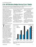 K In NP Starters Helps Bump Corn Yields
