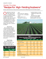 Dealer Provides “Recipe For High-Yielding Soybeans”