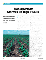 Still Important: Starters On High P Soils