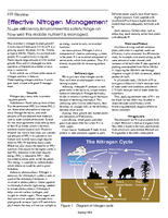 Effective Nitrogen Management