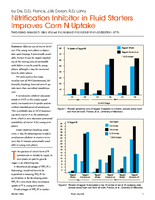 Nitrification Inhibitor in Fluid Starters Improves Corn N Uptake