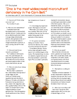 “Zinc is the most widespread micronutrient deficiency in the Corn Belt.”