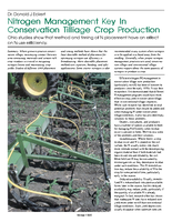 Nitrogen Management Key In Conservation Tillage Crop Production