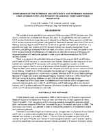 Comparison of the Nitrogen Use Efficiency and Nitrogen Needs of Corn Hybrids With and Without Transgenic Corn Rootworm Resistance