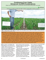 Continuous Corn Yields Enhanced via NPS Combinations
