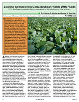 Looking At Improving Corn /Soybean Yields With Fluids