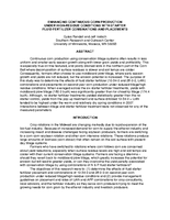 Enhancing Continuous Corn Production Under High-Residue Conditions with Starter Fluid Fertilizer Combinations and Placements