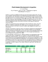 Fluid Industry Development in Argentina