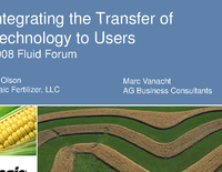 Integrating the Transfer of Technology to Users