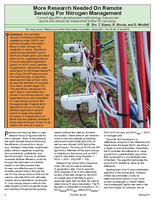 More Research Needed On Remote Sensing For Nitrogen Management