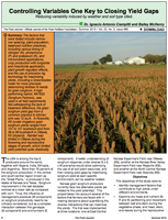 Controlling Variables One Key To Closing Yield Gaps