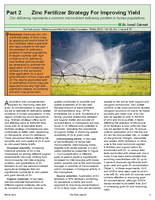 Part 2: Zinc Fertilizer Strategy For Improving Yield