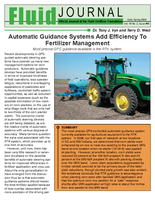 Automatic Guidance Systems Add Efficiency To Fertilizer Management