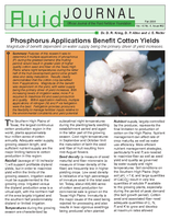 Phosphorus Applications Benefit Cotton Yields