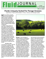Fluids Uniquely Suited For Forage Grasses