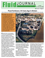 Fluid Fertilizers: 50 Years Ago In Britain