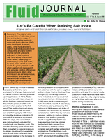 Let’s Be Careful When Defining Salt Index