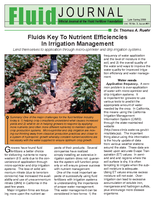 Fluids Key To Nutrient Efficiencies In Irrigation Management