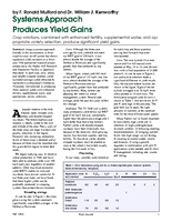 Systems Approach Produces Yield Gains