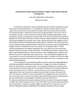 Evaluation of late season application of foliar nitrogen’s impact of grain yield and milling qualities
