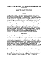 Reaching the 300 bu/A Corn Yield Threshold What Have We Done and What Do We Need To Do?