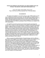 Update on Nitrogen Use Efficiency of Corn Hybrids With and Without Transgenic Corn Rootworm Resistance
