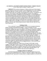 Ag Chemical and Crop Nutrient Interactions – Current Update