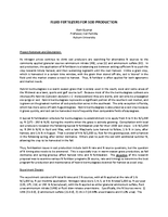 Fluid Fertilizers for Sod Production