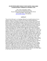 Fluid Fertilizer’s Role in Sustaining Soils Used for Bio-Energy Feedstock Production