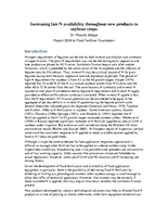 Increasing Late N Availablity Throughout New Products to Soybean Crops