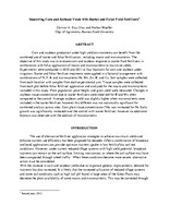 Improving Corn and Soybean Yields with Starter and Foliar Fluid Fertilizers