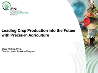 Leading Crop Production into the Future with Precision Agriculture