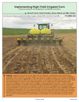 Implementing High-Yield Irrigated Corn