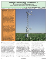 Meeting Global Needs Via Genetics x Environment x Management