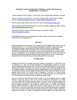 The Effect of Soil Moisture on Residual Fluid and Granular Phosphorus Availability