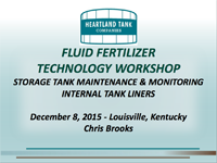 Storage Tank Maintenance & Monitoring