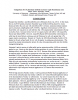 Comparison of ATS placement methods to enhance yield of continuous corn