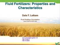 Fluid Fertilizer Basics