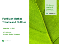 Fertilizer Market Trends and Outlook