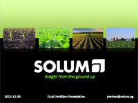 Solum and New Soil Sampling Technology