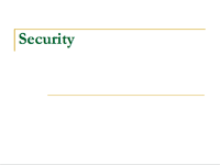 Security