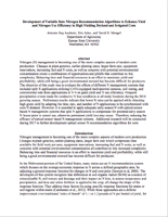 Development of Variable Rate Nitrogen Recommendation Algorithms to Enhance Yield and Nitrogen Use Efficiency in High Yielding Dryland and Irrigated Corn