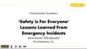 Safety is For Everyone – Lessons Learned From Emergency Incidents – Maria Schoen