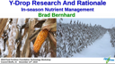 Y-Drop Research And Rationale – Brad Bernhard